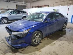 Salvage cars for sale at Candia, NH auction: 2023 Hyundai Elantra SEL