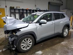 Salvage cars for sale at Candia, NH auction: 2022 Toyota Corolla Cross LE