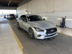 Infiniti salvage cars for sale: 2020 Infiniti Q50 Pure