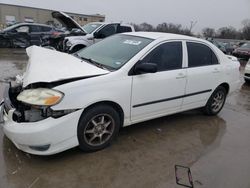 Salvage cars for sale at Wilmer, TX auction: 2003 Toyota Corolla CE