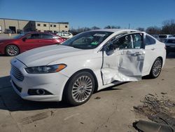 Ford Fusion Titanium salvage cars for sale: 2016 Ford Fusion Titanium