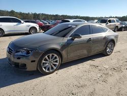 Salvage cars for sale at Harleyville, SC auction: 2012 Audi A7 Premium Plus