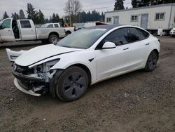 Tesla Vehiculos salvage en venta: 2022 Tesla Model 3