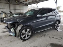 Salvage cars for sale at Cartersville, GA auction: 2016 Mercedes-Benz GLE 350