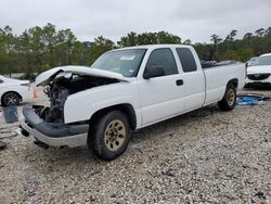 Salvage cars for sale at Houston, TX auction: 2007 Chevrolet Silverado C1500 Classic