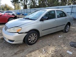 Salvage cars for sale at auction: 2004 Toyota Corolla CE