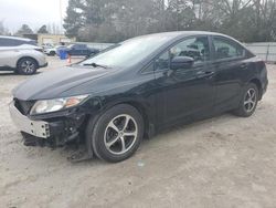 Salvage cars for sale at auction: 2015 Honda Civic SE