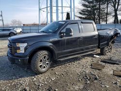 Salvage cars for sale at Windsor, NJ auction: 2016 Ford F150 Supercrew