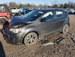 Salvage cars for sale from Copart Madisonville, TN: 2017 Chevrolet Sonic LT