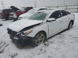 Salvage cars for sale from Copart Elgin, IL: 2019 Hyundai Sonata Limited