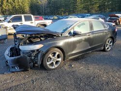 Salvage cars for sale at Graham, WA auction: 2015 Ford Fusion SE