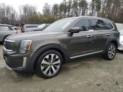 Salvage cars for sale at Waldorf, MD auction: 2021 KIA Telluride S