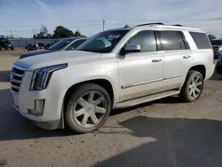 Cadillac Vehiculos salvage en venta: 2015 Cadillac Escalade Luxury