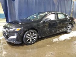 Salvage cars for sale at Woodhaven, MI auction: 2022 Chevrolet Malibu RS