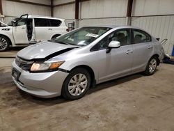 2012 Honda Civic LX en venta en Pennsburg, PA