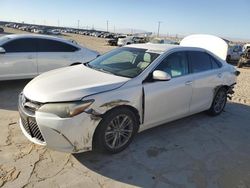 Salvage cars for sale from Copart Sun Valley, CA: 2015 Toyota Camry LE