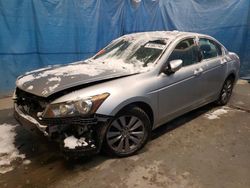 Salvage cars for sale at Northfield, OH auction: 2012 Honda Accord EXL