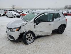 Chevrolet salvage cars for sale: 2017 Chevrolet Trax LS