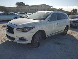 Salvage cars for sale at Opa Locka, FL auction: 2017 Infiniti QX60