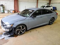 Salvage cars for sale from Copart Longview, TX: 2021 Honda Accord Sport