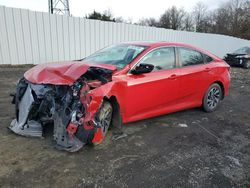 Salvage cars for sale at Windsor, NJ auction: 2018 Honda Civic EX