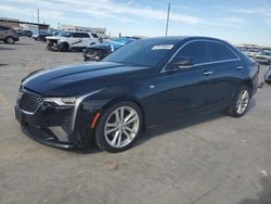 Salvage cars for sale at Grand Prairie, TX auction: 2024 Cadillac CT4 Luxury