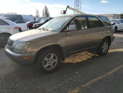 Salvage cars for sale from Copart Hayward, CA: 2001 Lexus RX 300