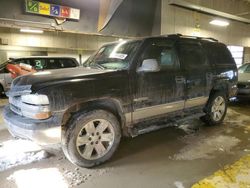 Salvage cars for sale at Indianapolis, IN auction: 2001 Chevrolet Tahoe K1500