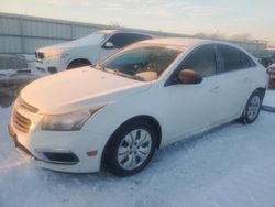 Salvage cars for sale at Kansas City, KS auction: 2015 Chevrolet Cruze LS