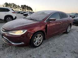 Salvage cars for sale from Copart Loganville, GA: 2015 Chrysler 200 Limited