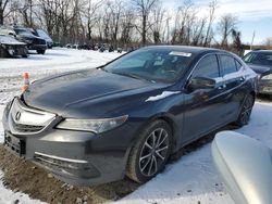 Salvage cars for sale at Baltimore, MD auction: 2015 Acura TLX