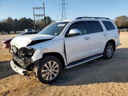 Salvage cars for sale at China Grove, NC auction: 2015 Toyota Sequoia Limited