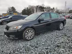 Salvage cars for sale at Mebane, NC auction: 2013 Honda Accord EX