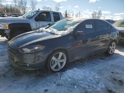 Salvage cars for sale at Wayland, MI auction: 2014 Dodge Dart GT