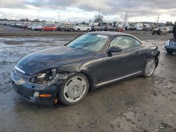 Salvage cars for sale at Eugene, OR auction: 2002 Lexus SC 430