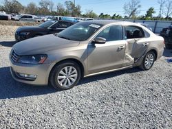 Salvage cars for sale at Riverview, FL auction: 2015 Volkswagen Passat S