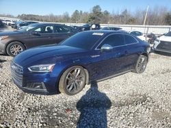 Salvage cars for sale at Memphis, TN auction: 2018 Audi S5 Prestige