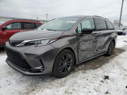 Toyota salvage cars for sale: 2022 Toyota Sienna XSE