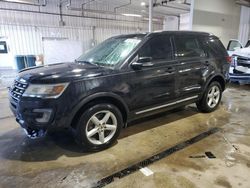 SUV salvage a la venta en subasta: 2017 Ford Explorer XLT