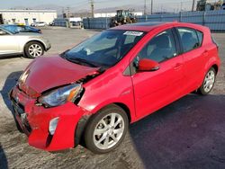 Salvage cars for sale at Sun Valley, CA auction: 2016 Toyota Prius C