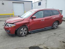 Nissan salvage cars for sale: 2017 Nissan Pathfinder S