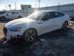 Salvage cars for sale from Copart Chicago Heights, IL: 2024 Audi A5 Premium Plus 45