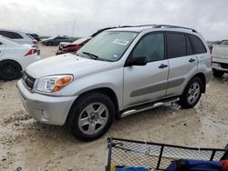 Salvage cars for sale at Taylor, TX auction: 2004 Toyota Rav4