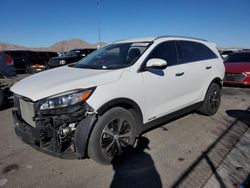 Salvage cars for sale at North Las Vegas, NV auction: 2016 KIA Sorento EX