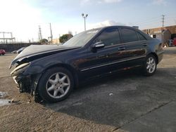 Salvage cars for sale at Wilmington, CA auction: 2002 Mercedes-Benz C 240