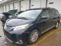 Salvage cars for sale at Louisville, KY auction: 2015 Toyota Sienna XLE