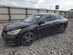 Salvage cars for sale at Hueytown, AL auction: 2017 Honda Accord Sport