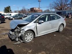 Salvage cars for sale at New Britain, CT auction: 2020 Toyota Corolla LE