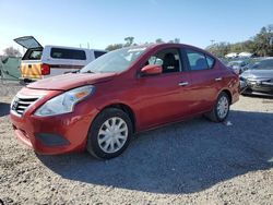 Salvage cars for sale at Riverview, FL auction: 2015 Nissan Versa S