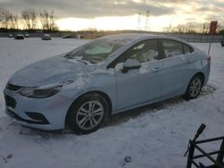 Salvage cars for sale at auction: 2017 Chevrolet Cruze LT